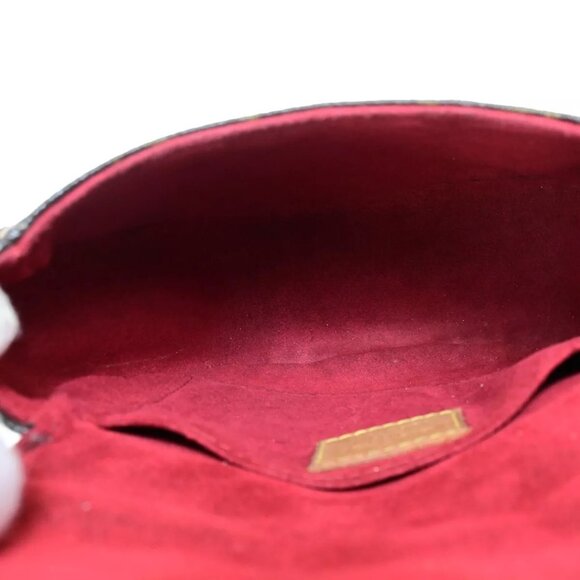 LOUIS VUITTON LV Tambourine Shoulder Bag Monogram Leather Brown - Picture 12 of 16